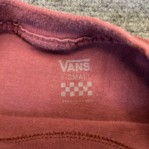 Vans Off The Wall Long Sleeve T Shirt XS - Picture 3 of 8